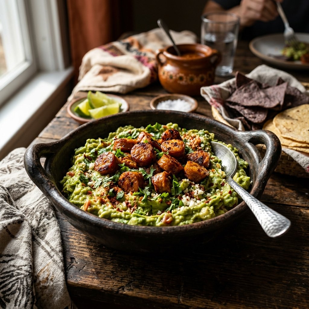 Guacamole con Chistorra