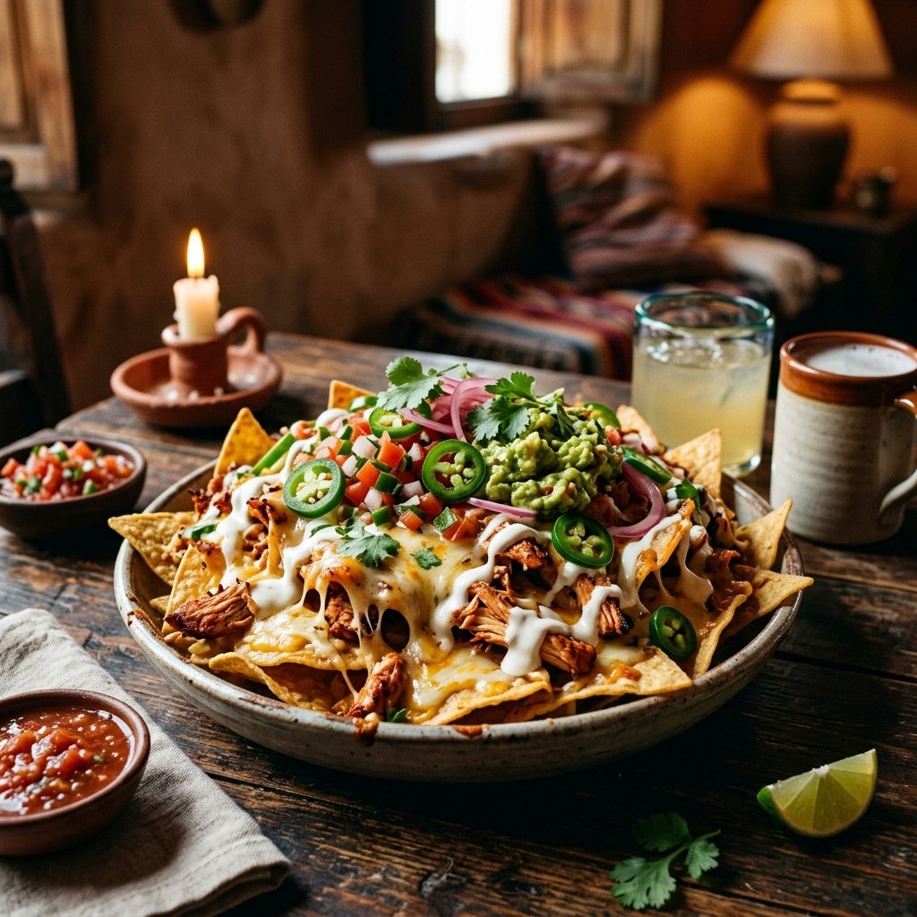 Nachos con Pollo